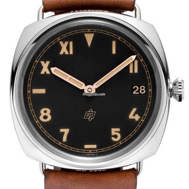 Panerai Radiomir 3 Days 47mm Manual winding Men's Watch Steel Case With Leather Strap Authentic Luxury Timepiece