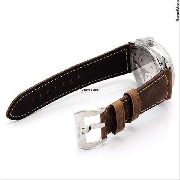 Panerai Radiomir 3 Days 47mm Manual winding Men's Watch Steel Case With Leather Strap Authentic Luxury Timepiece