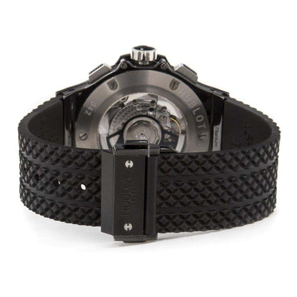 Hublot Big Bang 41 mm Automatic Men's Watch Steel Case With Rubber Strap Authentic Luxury Timepiece