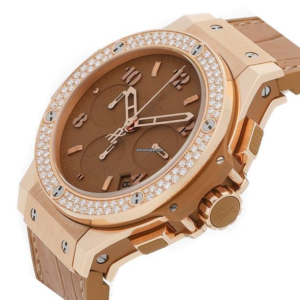 Hublot Big Bang Tutti Frutti Automatic Rose Gold Case With Strap Authentic Luxury Timepiece