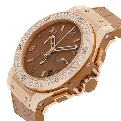 Hublot Big Bang Tutti Frutti Automatic Rose Gold Case With Strap Authentic Luxury Timepiece