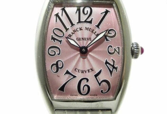 Franck Muller Quartz Women's Watch With Steel Case and Strap Authentic Luxury Timepiece