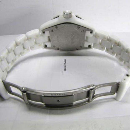 Chanel J12 Quartz Women's Watch With Ceramic Case and Strap Authentic Luxury Timepiece