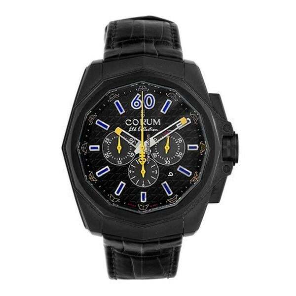 Corum Admiral's Cup AC-One Automatic Unisex Watch Titanium Case With Leather Strap Authentic Luxury Timepiece