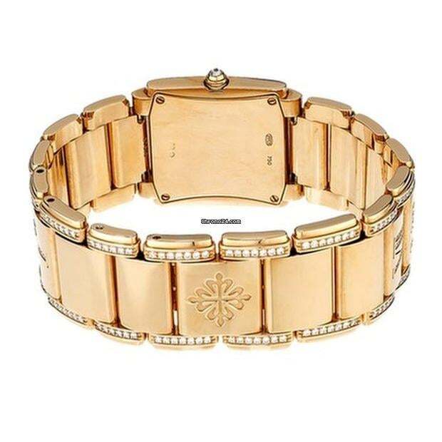 Patek Philippe Twenty~4 Quartz Women's Watch With Rose Gold Case and Strap Authentic Luxury Timepiece