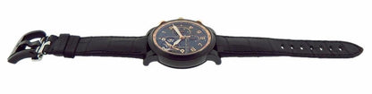 Graham Silverstone Automatic Men's Watch Rose Gold Case With Leather Strap Authentic Luxury Timepiece