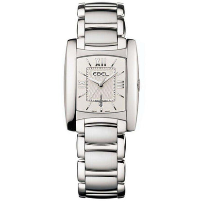 Ebel Brasilia Automatic Women's Watch With Steel Case and Strap Authentic Luxury Timepiece