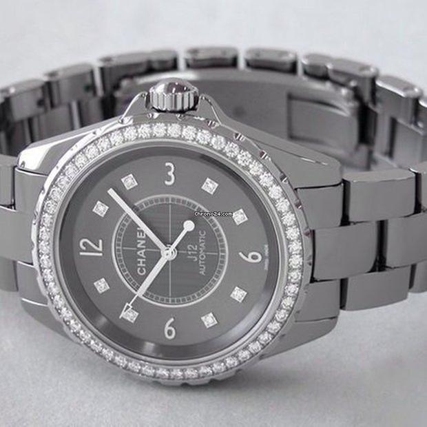 Chanel J12 Automatic Women's Watch With Ceramic Case and Strap Authentic Luxury Timepiece