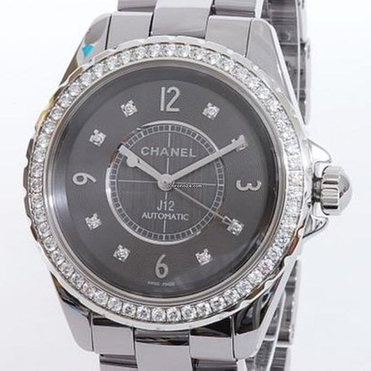 Chanel J12 Automatic Women's Watch With Ceramic Case and Strap Authentic Luxury Timepiece