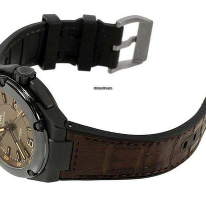 IWC Ingenieur AMG Automatic Men's Watch Ceramic Case With Leather Strap Authentic Luxury Timepiece