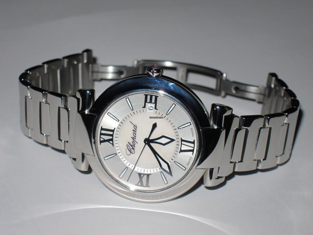 Chopard Imperiale Automatic Men's Watch With Steel Case and Strap Authentic Luxury Timepiece