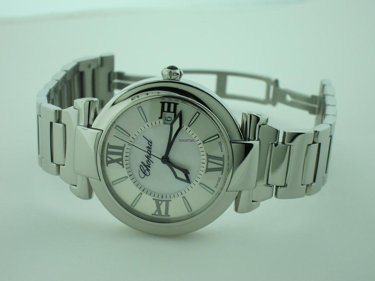 Chopard Imperiale Automatic Men's Watch With Steel Case and Strap Authentic Luxury Timepiece