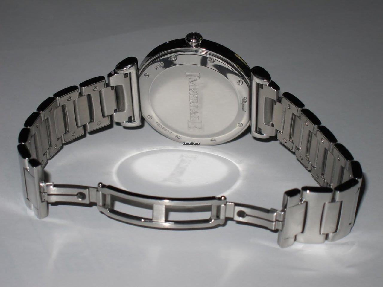 Chopard Imperiale Automatic Men's Watch With Steel Case and Strap Authentic Luxury Timepiece