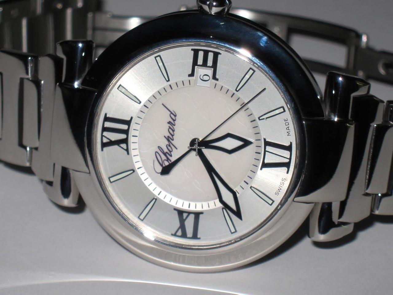 Chopard Imperiale Automatic Men's Watch With Steel Case and Strap Authentic Luxury Timepiece