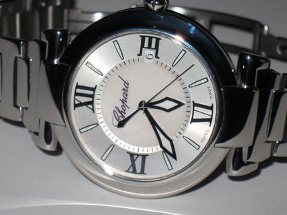 Chopard Imperiale Automatic Men's Watch With Steel Case and Strap Authentic Luxury Timepiece
