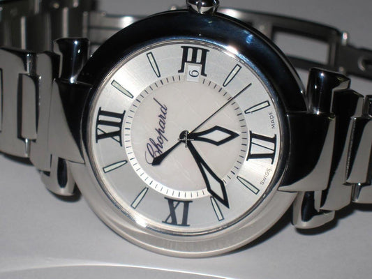 Chopard Imperiale Automatic Men's Watch With Steel Case and Strap Authentic Luxury Timepiece