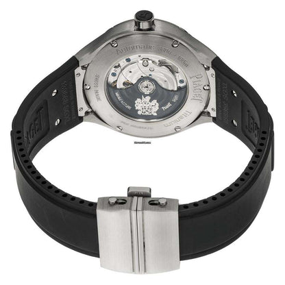 Piaget Polo FortyFive Automatic Men's Watch Titanium Case With Rubber Strap Authentic Luxury Timepiece