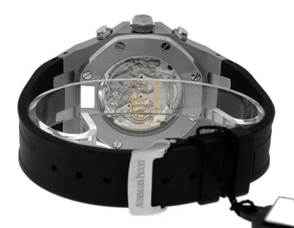 Audemars Piguet Royal Oak Tourbillon Manual winding Men's Watch Steel Case With Rubber Strap Authentic Luxury Timepiece