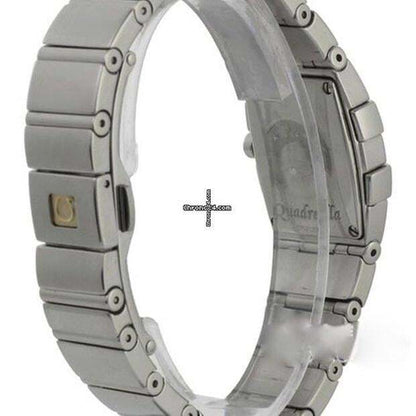 Omega Constellation Quartz Women's Watch With Steel Case and Strap Authentic Luxury Timepiece
