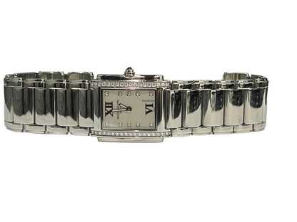 Patek Philippe Twenty~4 Quartz Women's Watch With Steel Case and Strap Authentic Luxury Timepiece