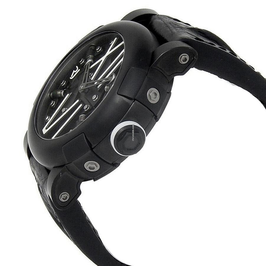 Romain Jerome Titanic-DNA Automatic Men's Watch Steel Case With Leather Strap Authentic Luxury Timepiece