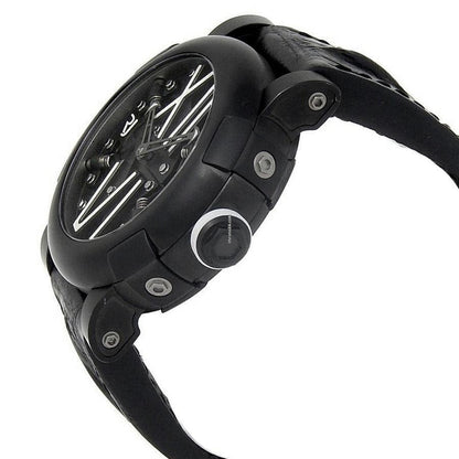 Romain Jerome Titanic-DNA Automatic Men's Watch Steel Case With Leather Strap Authentic Luxury Timepiece