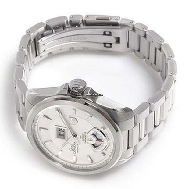 TAG Heuer Grand Carrera Automatic Men's Watch With Steel Case and Strap Authentic Luxury Timepiece