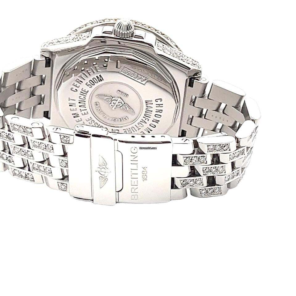 Breitling Headwind Automatic Men's Watch With Steel Case and Strap Authentic Luxury Timepiece