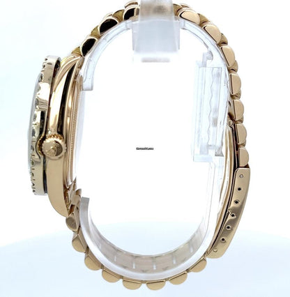 Rolex Day-Date Automatic Men's Watch With Yellow Gold Case and Strap Authentic Luxury Timepiece