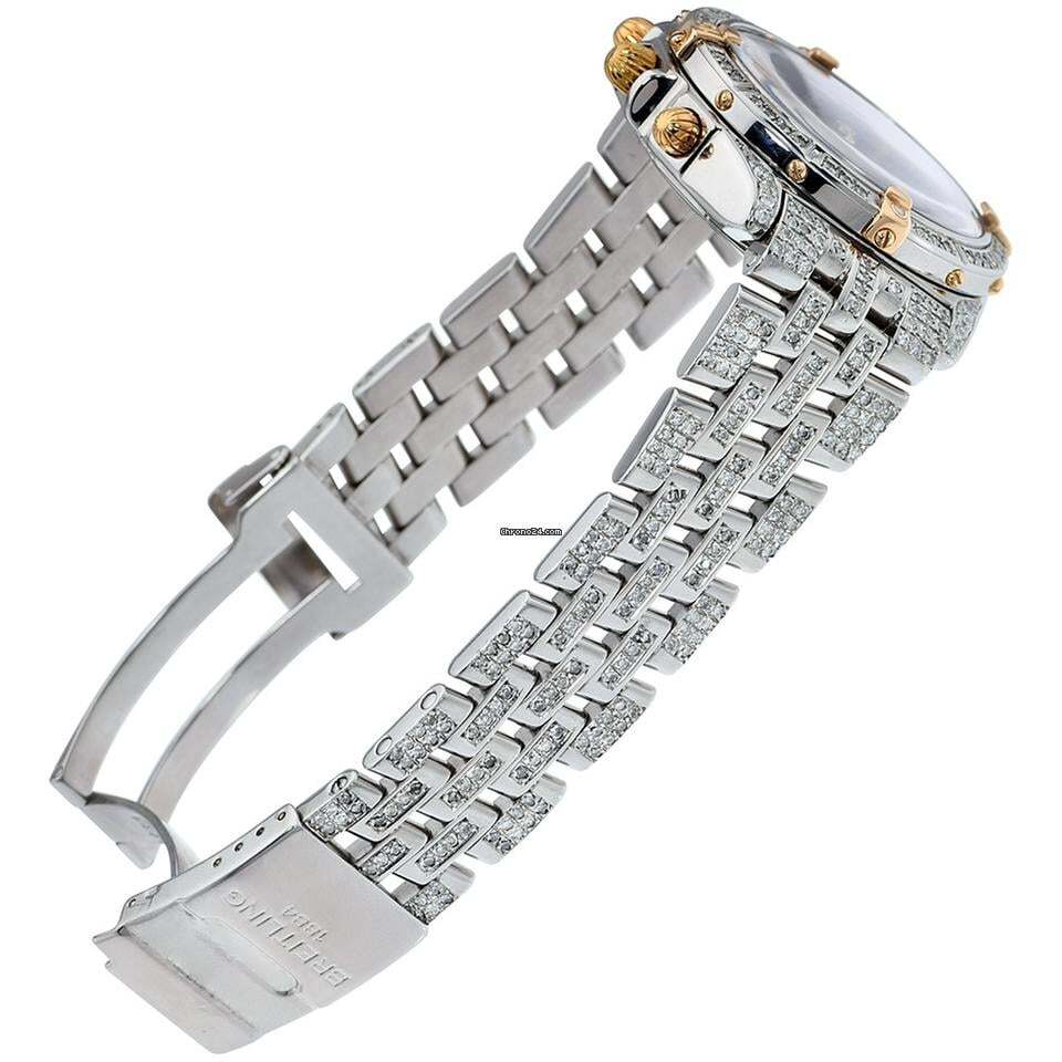 Breitling Windrider Automatic Men's Watch With Steel Case and Strap Authentic Luxury Timepiece