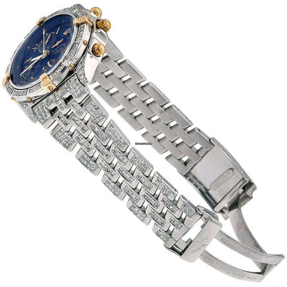 Breitling Windrider Automatic Men's Watch With Steel Case and Strap Authentic Luxury Timepiece