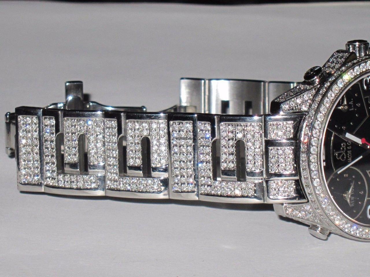 Jacob & Co. Quartz Men's Watch With Steel Case and Strap Authentic Luxury Timepiece