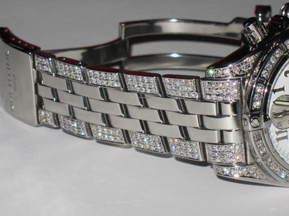 Breitling Chronomat Evolution Automatic Men's Watch With Steel Case and Strap Authentic Luxury Timepiece