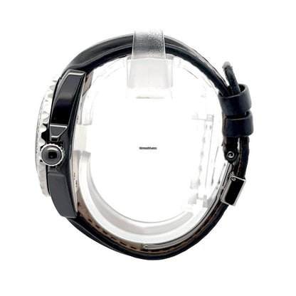 Chanel J12 Quartz Women's Watch Ceramic Case With Leather Strap Authentic Luxury Timepiece