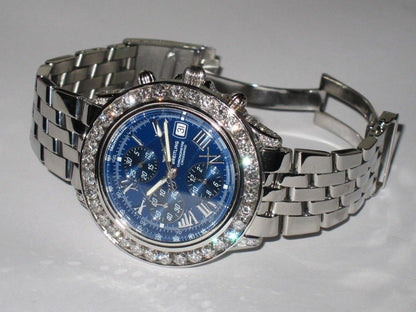 Breitling Windrider Automatic Men's Watch With Steel Case and Strap Authentic Luxury Timepiece