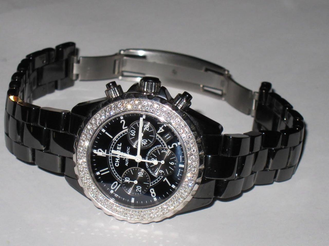 Chanel J12 Automatic Men's Watch With Ceramic Case and Strap Authentic Luxury Timepiece