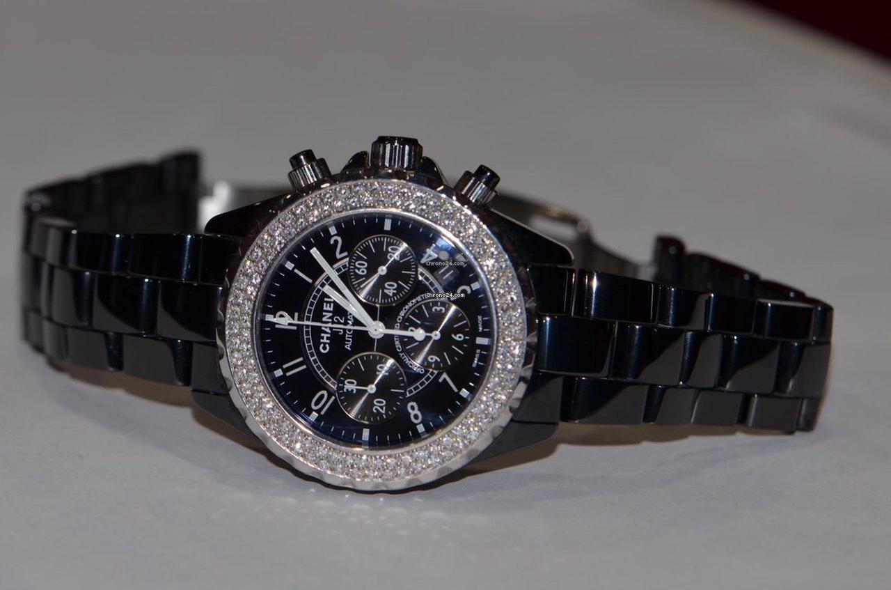 Chanel J12 Automatic Men's Watch With Ceramic Case and Strap Authentic Luxury Timepiece