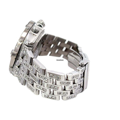 Breitling Windrider Automatic Men's Watch With Steel Case and Strap Authentic Luxury Timepiece