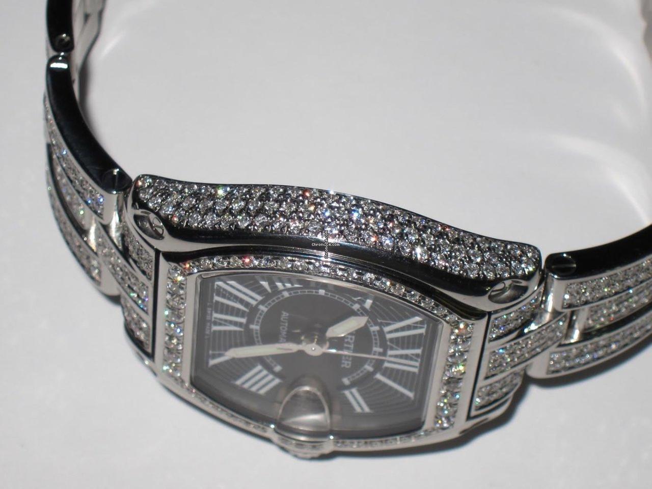 Cartier Roadster Automatic Men's Watch With Steel Case and Strap Authentic Luxury Timepiece