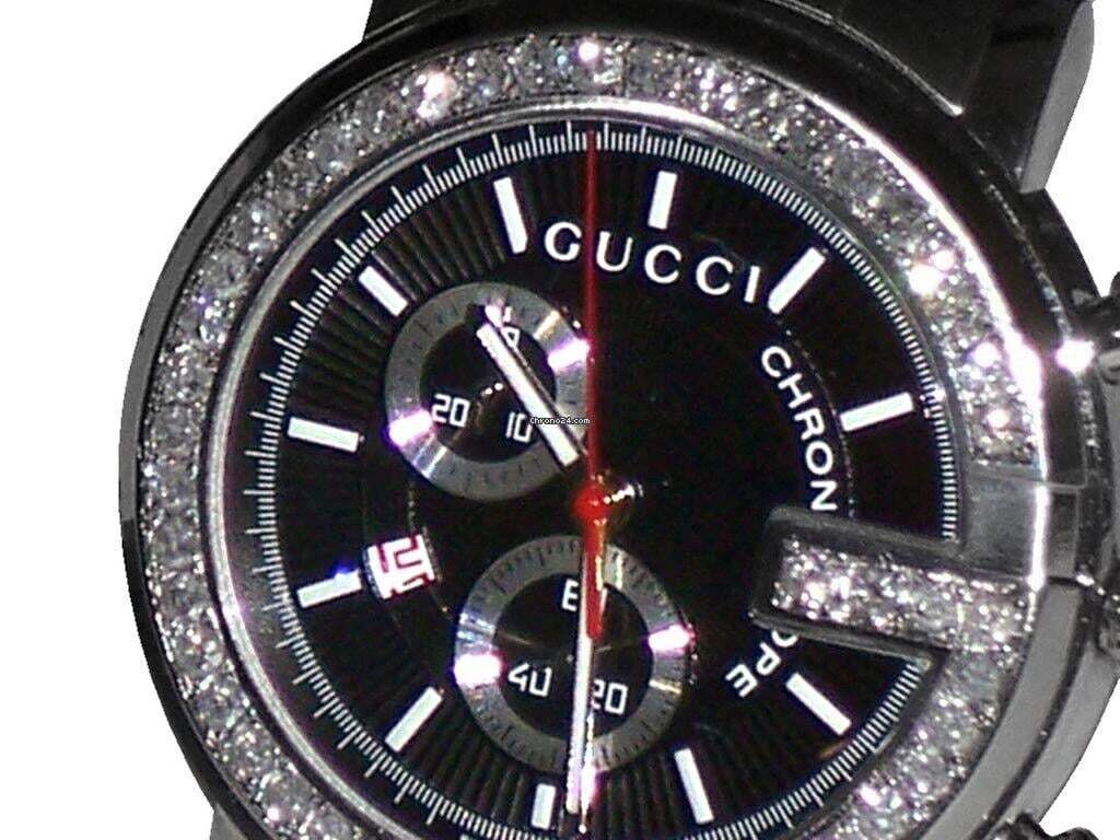 Gucci G-Chrono Quartz Unisex Watch With Steel Case and Strap Authentic Luxury Timepiece