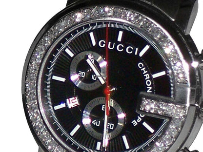 Gucci G-Chrono Quartz Unisex Watch With Steel Case and Strap Authentic Luxury Timepiece