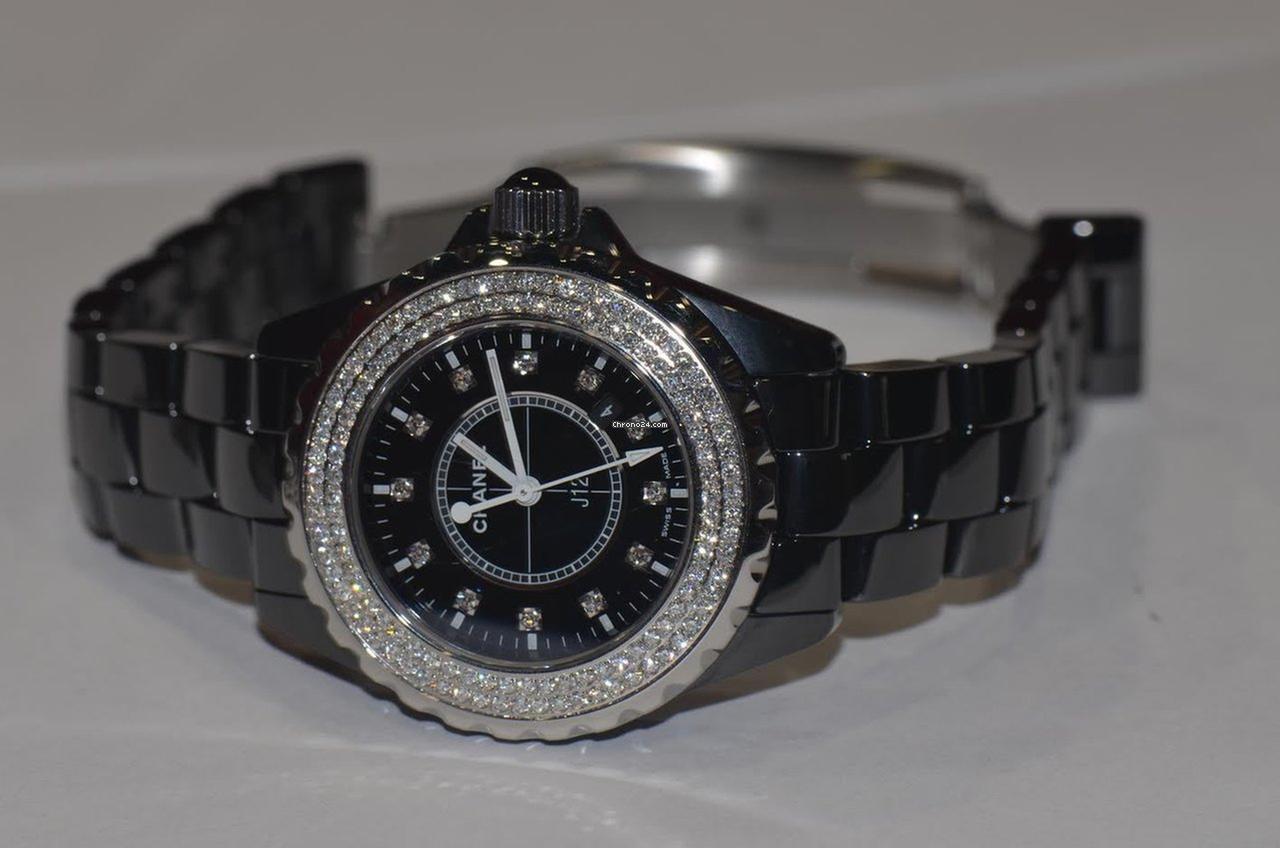 Chanel J12 Quartz Women's Watch With Ceramic Case and Strap Authentic Luxury Timepiece