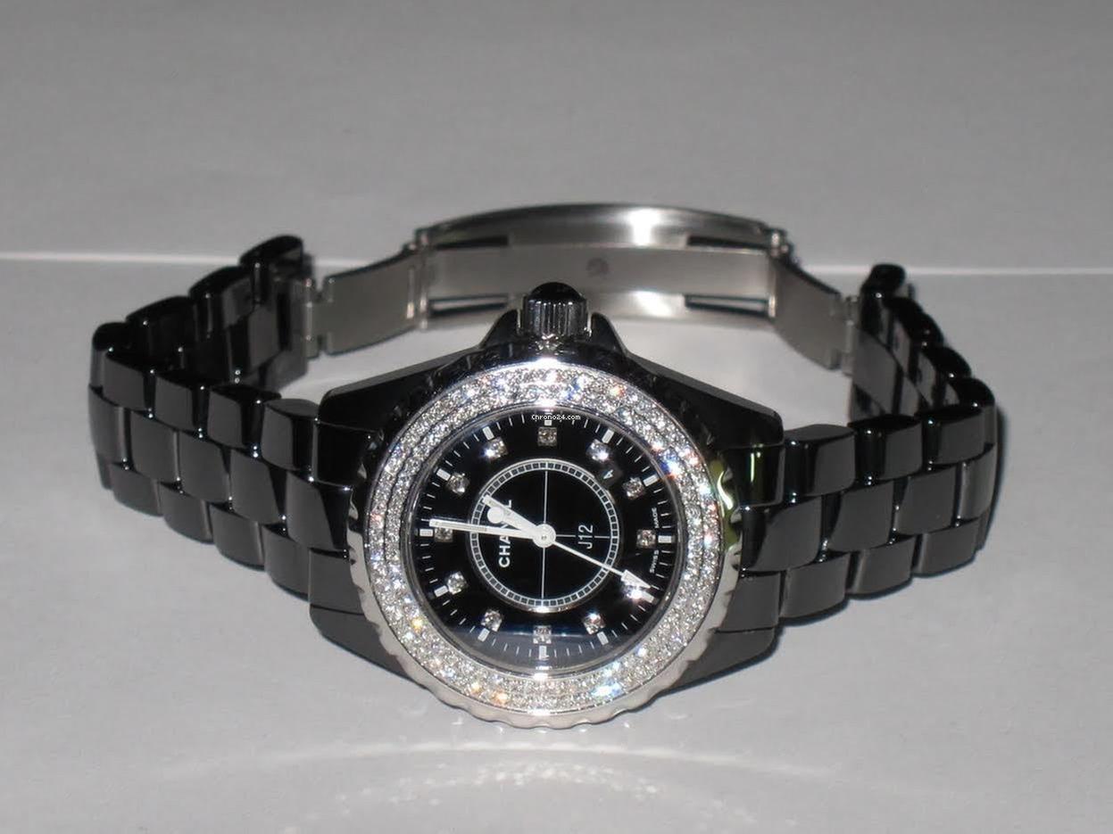 Chanel J12 Quartz Women's Watch With Ceramic Case and Strap Authentic Luxury Timepiece