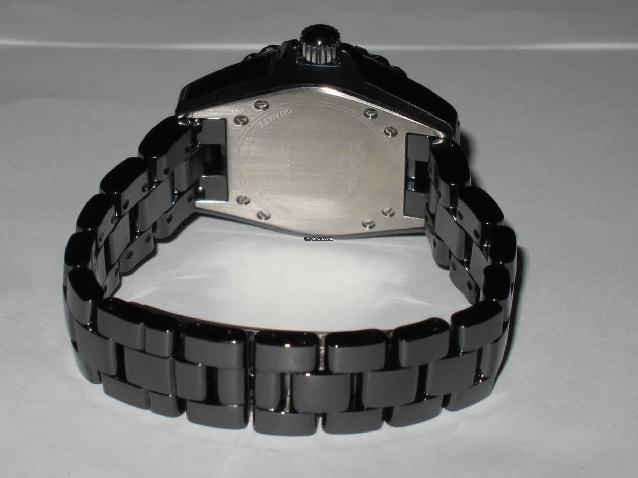 Chanel J12 Quartz Women's Watch With Ceramic Case and Strap Authentic Luxury Timepiece