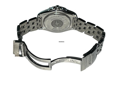 Breitling Chronomat Automatic Men's Watch With Steel Case and Strap Authentic Luxury Timepiece