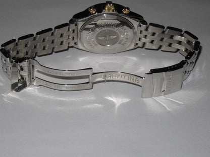 Breitling Windrider Automatic Men's Watch With Steel Case and Strap Authentic Luxury Timepiece