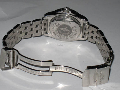 Breitling Galactic 30 Quartz Women's Watch With Steel Case and Strap Authentic Luxury Timepiece