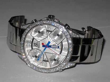 Jacob & Co. Quartz Men's Watch With Steel Case and Strap Authentic Luxury Timepiece