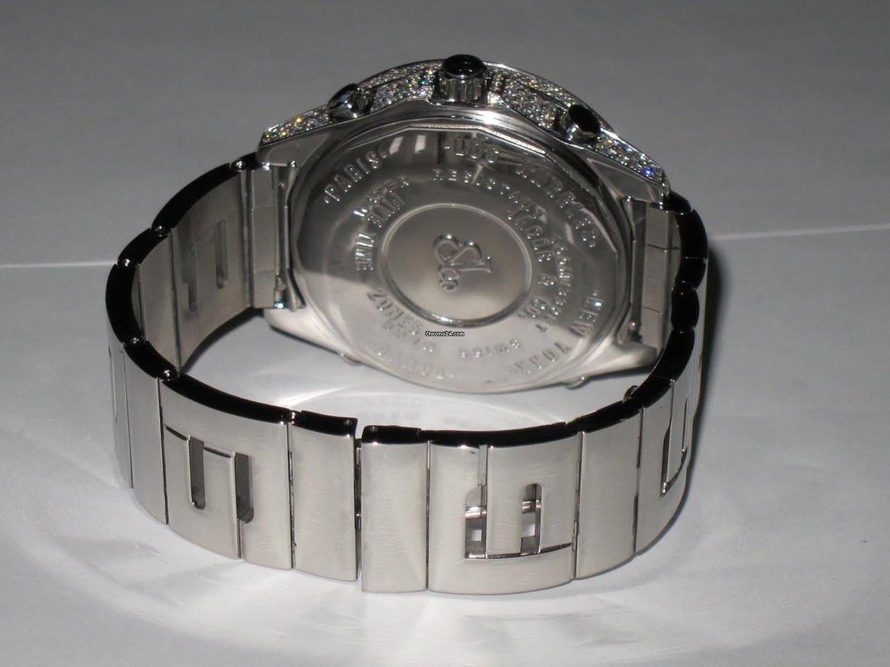 Jacob & Co. Quartz Men's Watch With Steel Case and Strap Authentic Luxury Timepiece