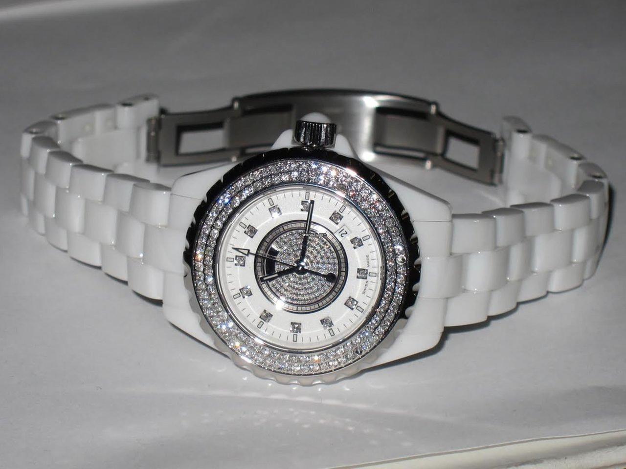 Chanel J12 Quartz Women's Watch With Ceramic Case and Strap Authentic Luxury Timepiece